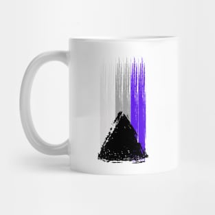 Pride Collection - Demisexual Pride Flag (Paint Streak/Vertical) Mug